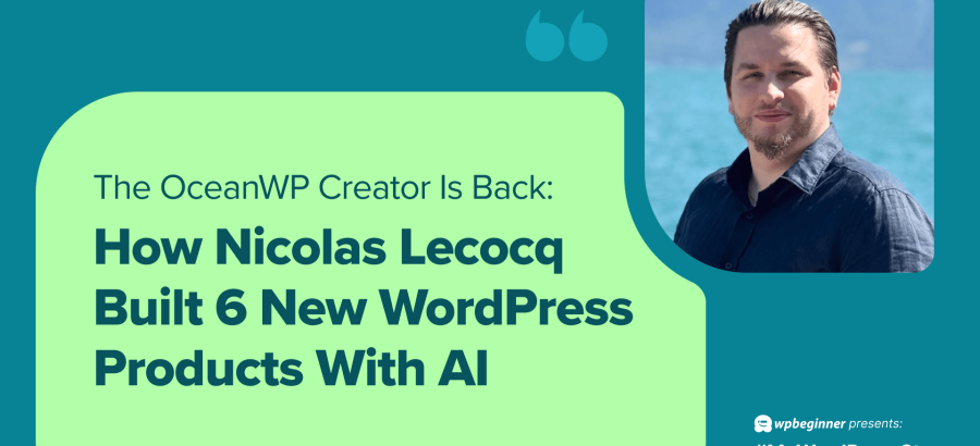 how-nicolas-lecocq-built-6-new-wordpress-products-with-ai