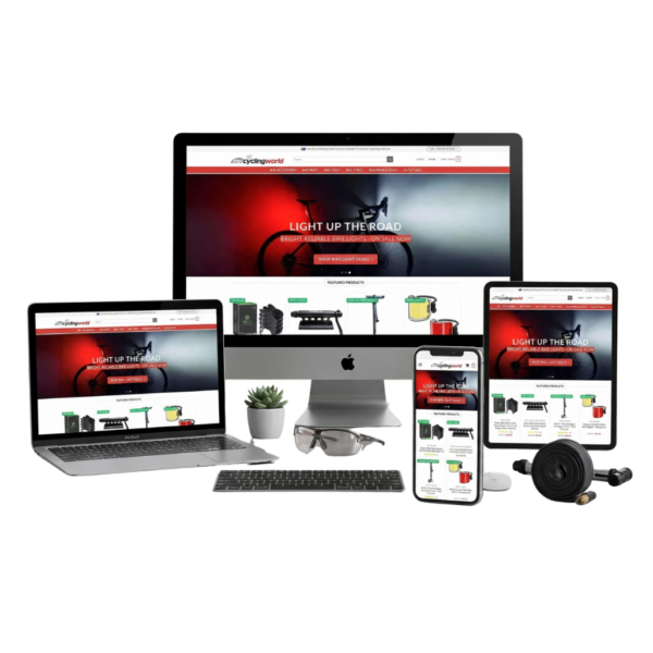 MR Cycling World Web Design Kenmare