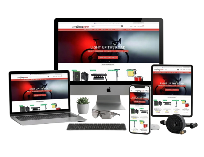 MR Cycling World Web Design Kenmare