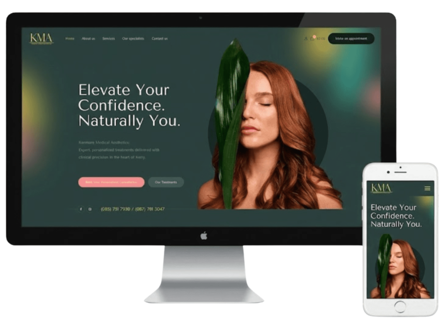 Kenmare Medical Aesthetics Kenmare Web Design
